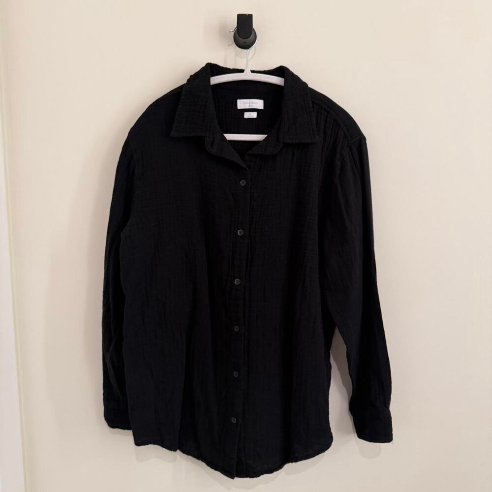 women’s ARITZIA: LITTLE MOON AirPlush long-sleeve button-down shirt [M]
